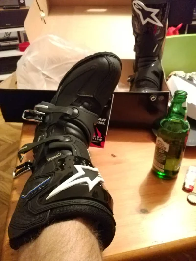 kusznier - #motocykle pijcie ze mno co kto lubi. #Alpinestars wymienił mi Toucany na ...