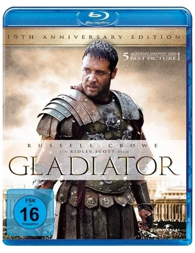 chato - Gladiator - 10th Anniversary = nareszcie porządna jakość tego #film'u na #blu...