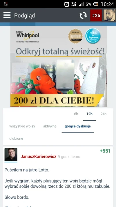 gzem89 - @JanuszKarierowicz nie tylko Ty rozdajesz po 200 zł.
