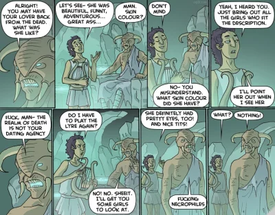 rmikke - "Do I have to play the lyre again?" #oglaf mię był ómarł :D