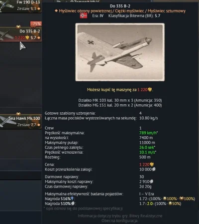 mentorSKY - Mirki warto brać ten samolot? akurat zniżka się trafiła
#warthunder