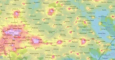 MG78 - Generalnie w Polsce jest dość jasno, ale w większości województw można znaleźć...