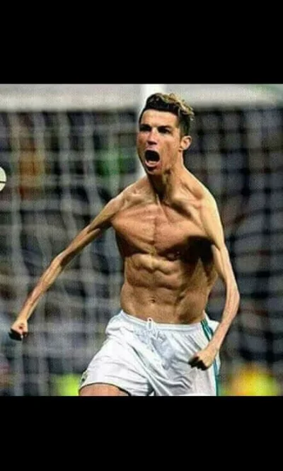 R.....z - Ronaldo wziął się za siebie gdy powiedzialem że z takim ciałem nie pogra. T...