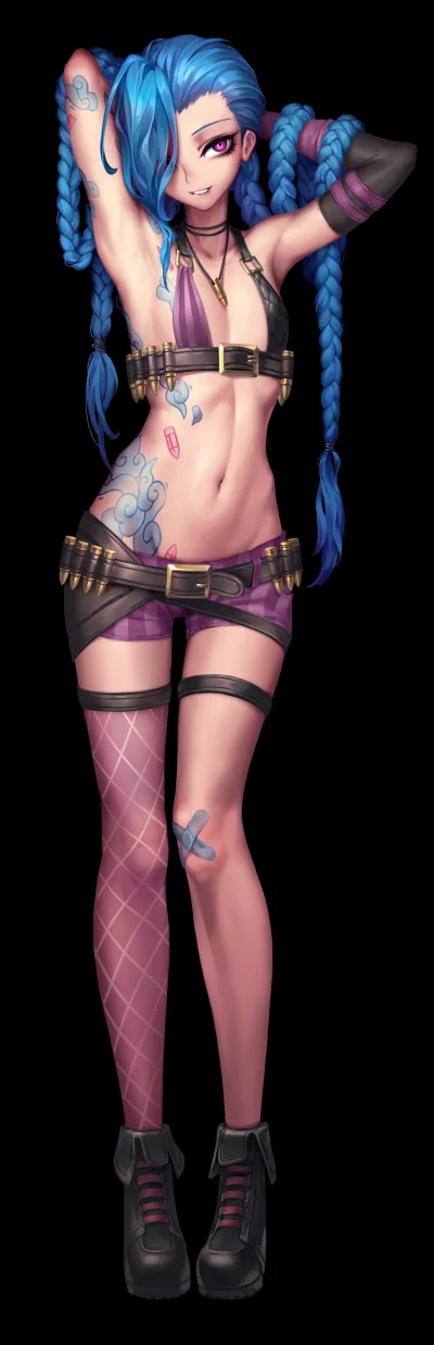 bakayarou - #randomanimeshit #leagueoflegends #jinx #zakolanowkianime #plaskadechanim...