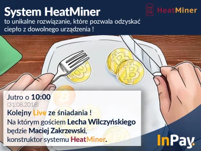 InPay - @InPay: Już jutro kolejne Śniadanie z Bitcoinem! Gościem Lecha Wilczyńskiego ...