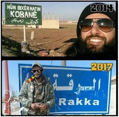 matador74 - 2014 - ISIS pod Kobane
2017 - SDF/YPG pod Rakką

#syria
#isis
#bitwa...