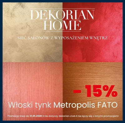 Dekorian_Home - Dziś, 17 stycznia w naszych salonach Dekorian Home odbywają się szkol...