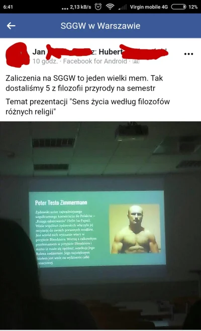 p.....4 - Taki smaczek znalazłem na grupie SGGW ( ͡° ͜ʖ ͡°) #testoviron #studbaza #he...