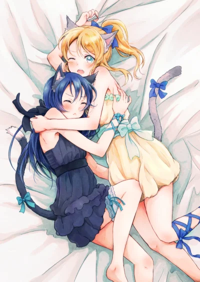 kedzior1916 - #randomanimeshit #lovelive #umisonoda #eliayase #nekomimi #kemonomimi #...