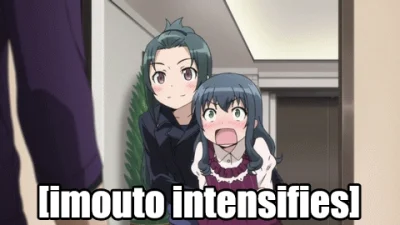 kedzior1916 - #randomanimeshit #oreimo #kaorimakishima #saorimakishima #animegif