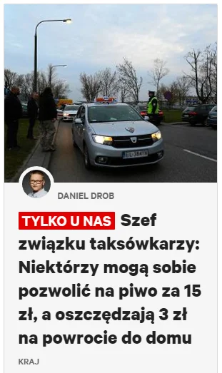 JogurtMorelowy - Widać p--o jest warte tej ceny, w przeciwieństwie do przejazdu taksó...