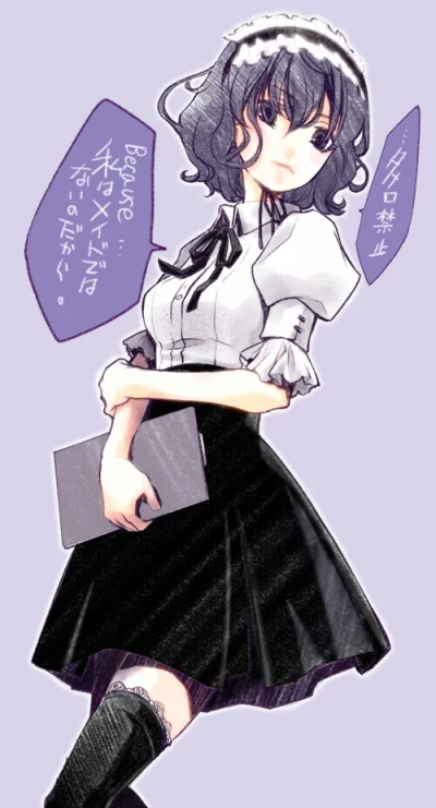 kedzior1916 - #randomanimeshit #raildex #shinobununotaba #maid