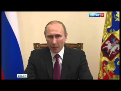 pikantnypomidor - Dla tych co ruski znają, wystąpienie Putina w sprawie tego "zawiesz...