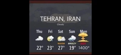 Gorbo2004 - Prognoza dla Iranu
#pogoda
#iran
#heheszki