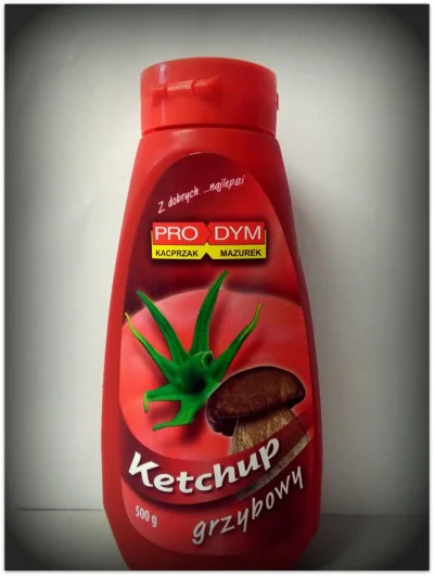 kukukulfon - Ale mi ten skurczybyk smakuje! 

#ketchup #grzyby