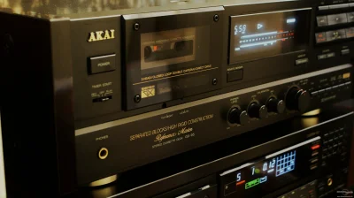 jamtojest - Akai GX-95 - tutaj w wersji mk1. Jeden z najsłynniejszych magnetofonów w ...