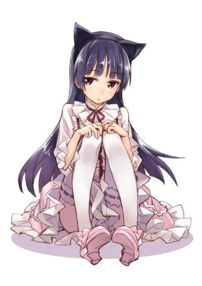 Hajak - #randomanimeshit #oreimo #kuroneko #rurigokou @BlackReven