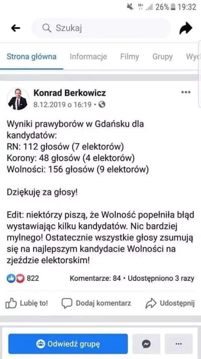 N.....t - @Jah00 

Bekowicz z Korwinem oszukali kandydata swojego ugrupowania. Mieli ...