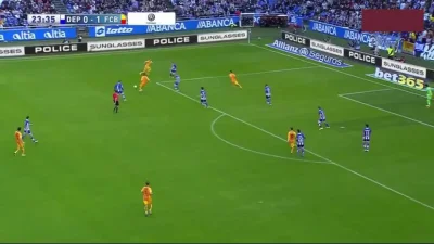 Minieri - Suarez, Deportivo - Barcelona 0:2 
#golgif #mecz