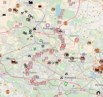 Gumaa - Bardzo ładnie widać linię bunkrów na Śląsku