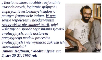 bioslawek - > jako podstawa teorii ewolucji

@Atreyu: O jakiej teorii ewolucji mówi...