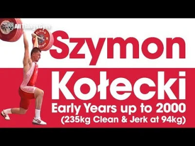 paramite - Szymon Kolecki Early Years up to 2000 (incl. 235kg Clean & Jerk at 94kg, 1...