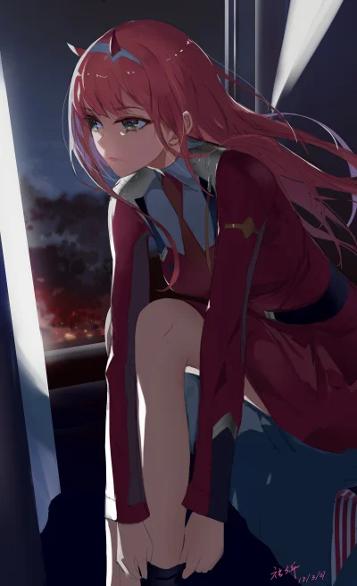 bakayarou - #anime #randomanimeshit #darlinginthefranxx #zerotwo #animeart #