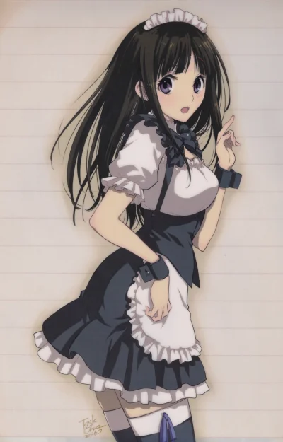 kedzior1916 - #randomanimeshit #hyouka #eruchitanda #maid