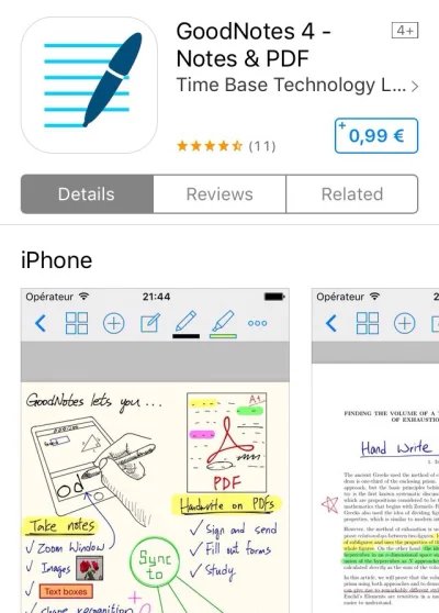 krozabalka - Aplikacja GoodNotes 4 za 0,99€, przeceniona z 7,99€.

https://appsto.re/...
