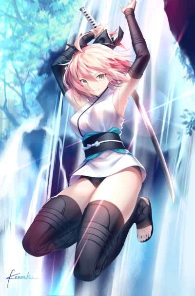 j.....n - #randomanimeshit #fate #saber #sakurasaber #girlsandsword #pantsu #stopkian...