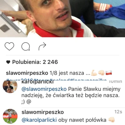 equo - To uczucie gdy Sławomir Peszko odpisze Ci na komentarz po wygranym meczu Polak...