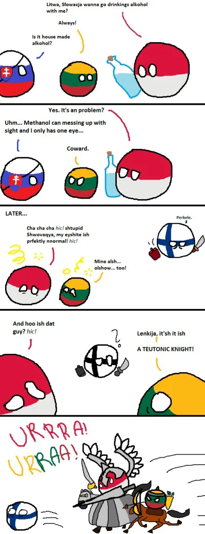 Zalbag - #polandball #humorobrazkowy #heheszki #finlandia #slowacja #historia #alkoho...