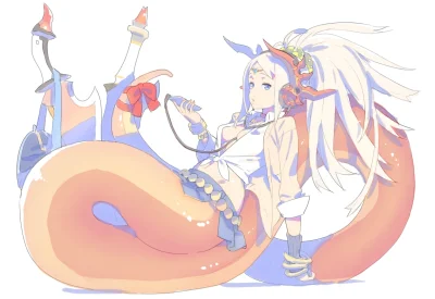 M.....r - #randomanimeshit #monstergirl #puzzleanddragons #echidna #nagisakurousagi #