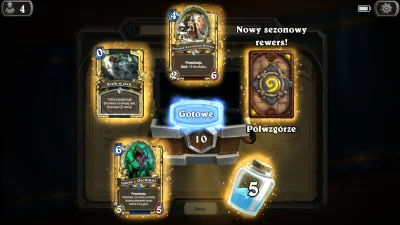 M....._ - ŁOOOO, PIERWSZY RAZ DOSTAŁAM ZŁOTA KARTĘ KTÓRA GRAM #hearthstone