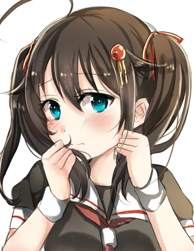 Azur88 - #randomanimeshit #kantaicollection #shigure #longhair #blackhair #blueeyes 
...