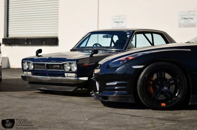 sawthis - Then & Now The GTR family #nissan #carboners #samochody #hakosuka #oldandne...