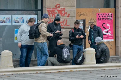 nightmeen - Spotkałem Pyte.pl na Marszu Niepodległości, mieli akurat przerwę podczas ...