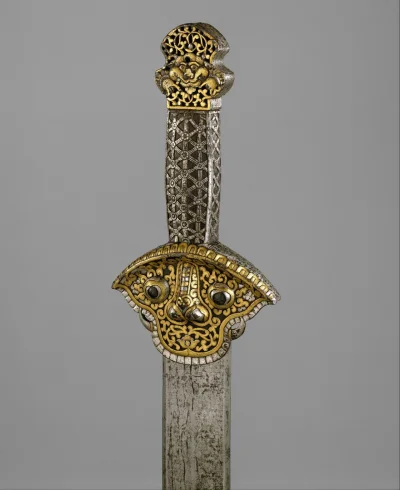 myrmekochoria - Tybetański albo chiński miecz (88 cm) z XIV – XVI wieku.

Muzeum: h...
