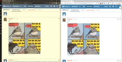 joolekk - Mam sobie Operę Developer i Google Chrome. 
Widzicie tę różnicę w kolorach...