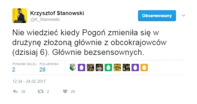 8Dawid88 - Co ten Stanowski #!$%@?... Każdy z zagranicznych piłkarzy Pogoni wnosi do ...