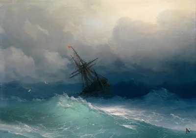 Old_Postman - Ivan Konstantinovich Aivazovsky, malarz-marynista, osiągnął perfekcję w...