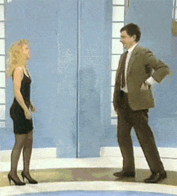 l.....e - Kiedy spotykasz kogoś kto zawsze obściskuje się na powitanie... #gif #proti...