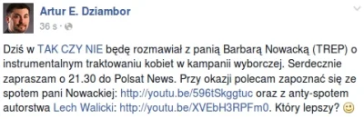 franekfm - #dziambor #arturdziambor #knp w #takczynie na #polsatnews już dziś :)

kto...