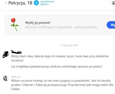 dreszcz - nigdy nie powiedziałbym, ze ten tekst podziała xD
#podrywajzwykopem #badoo...