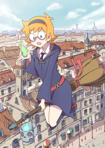 LlamaRzr - #randomanimeshit #littlewitchacademia #lotteyansson #meganekko #architektu...