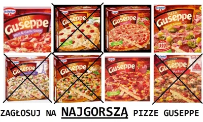 oba-manigger - Witam. Dzisiaj odpada pizza Guseppe 4 Cheese, która uzyskała ponad 49%...