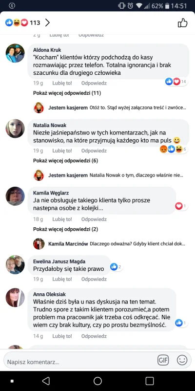 pieczarrra - @Asior7 Komentarze na FB też dobre xD PRZEPRASZAM, ŻE ŚMIEM ROZMAWIAĆ ZA...