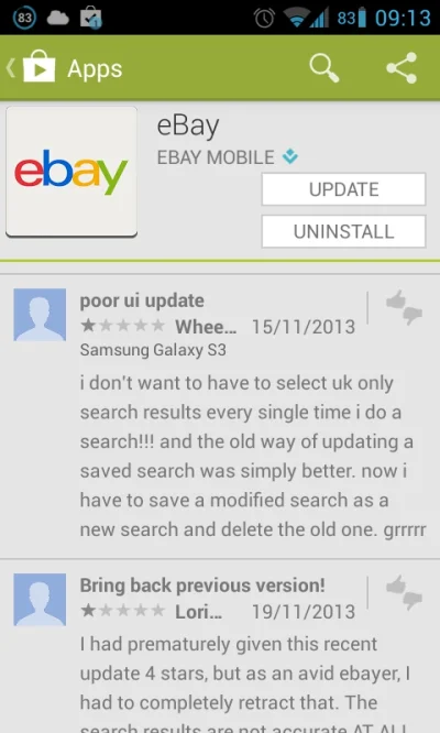 parsiuk - Dobry powód żeby wyłączyć automatyczne aktualizacje.. ;)



#android