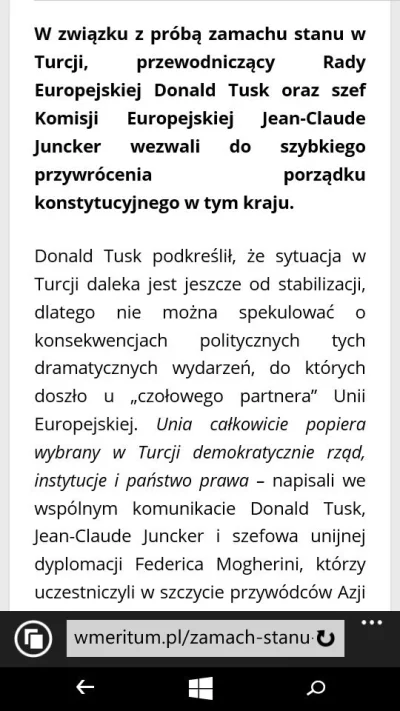 murza - nawet Donald popiera taką stabilizację xD dość burd na ulicach!