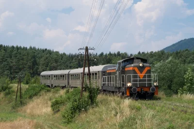 niemiec - 2015.07.25 || Męcina || SP42-260 z pociągiem specjalnym z Chabówki do Noweg...